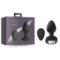 Ashella Vibes Jewel Remote Control Butt Plug Large